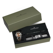 Relógio Hamilton American Classic Intra-matic Chronograph H Mecânico 40mm H38429591